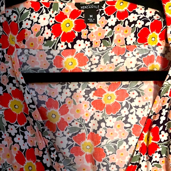 J. Crew (Mercantile) | Multi-Colour Floral Dress | Size M - Picture 3 of 4